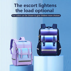 Kids Nylon Waterproof Backpack for School 1-4 Grade