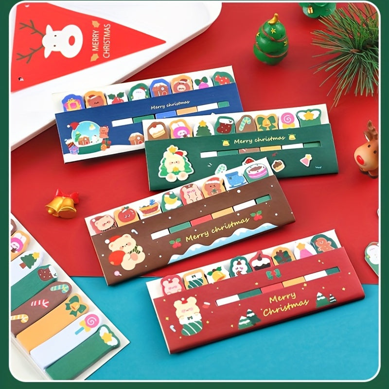 Cartoon Christmas Sticky Notes 30 Sheets