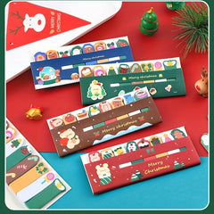 Cartoon Christmas Sticky Notes 30 Sheets