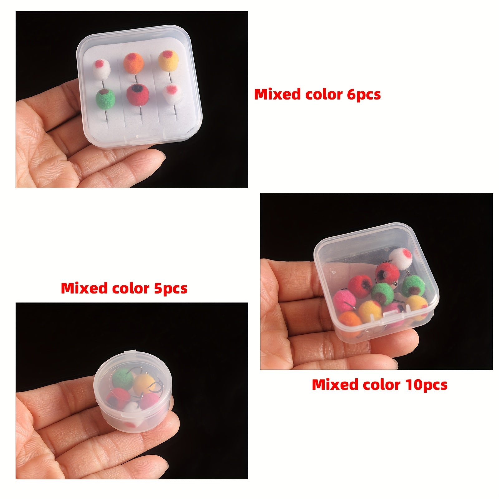 10pcs Boxed Fly Fishing Flies Kit Durable Bionic Bait