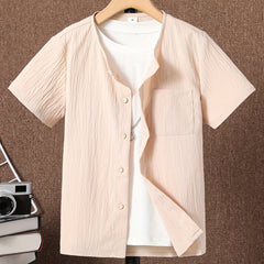 Boys Preppy Short Sleeves Shirt Summer Clothes