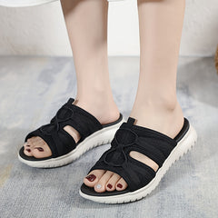 Women's Breathable Mesh Slides Soft Sole Shoes Lightweight Summer Shoes