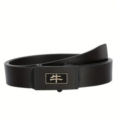Men's Chinese Animal Pattern Business Belt