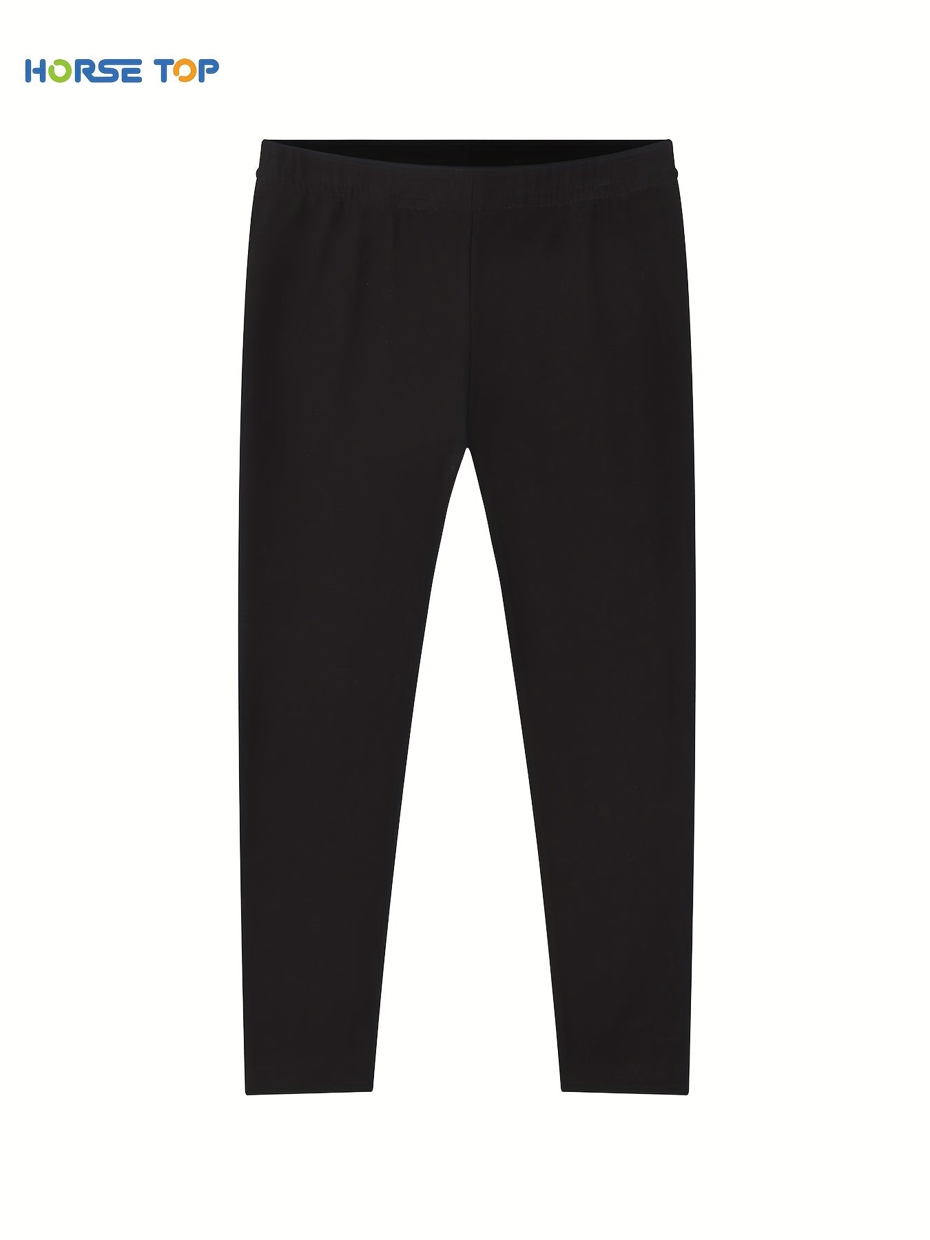 2pcs Girls Comfortable Leggings Elastic Waist Pants