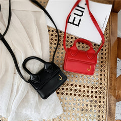 Alphabet J Crossbody Bag Mini Purse For Girls