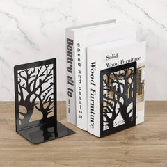 4pcs Book Stands Non Slip Book Stopper for Bookshelf Decor