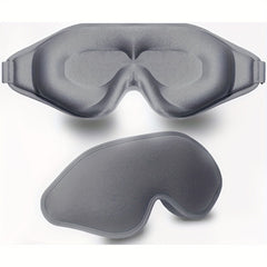 Blockout Light 3D Contoured Eye Mask with Adjustable Strap