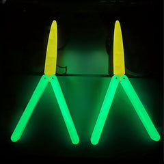 3D Carrot Butterfly Glowing In The Dark Gravity Toy