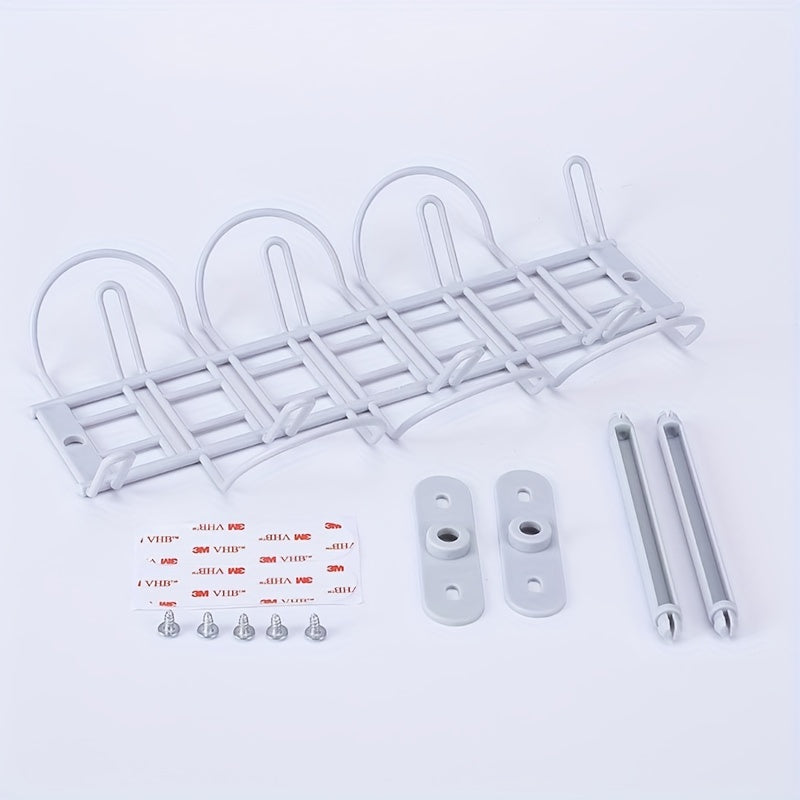 Desktop Power Cable Plug Shelf Organizer
