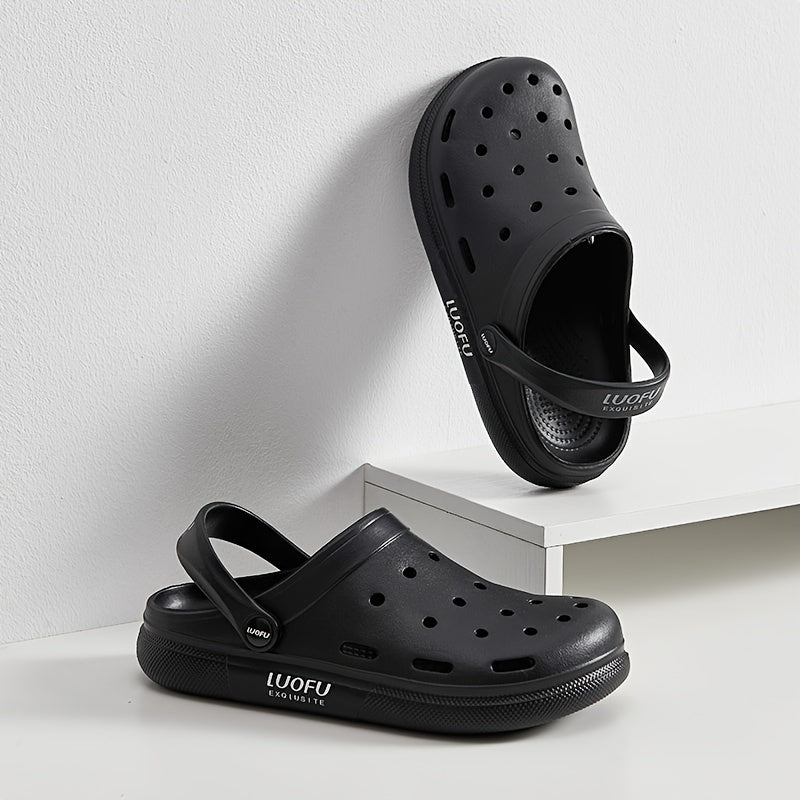 LUOFU Lightweight Comfortable Non Slip Quick Dry Clogs For Men Women