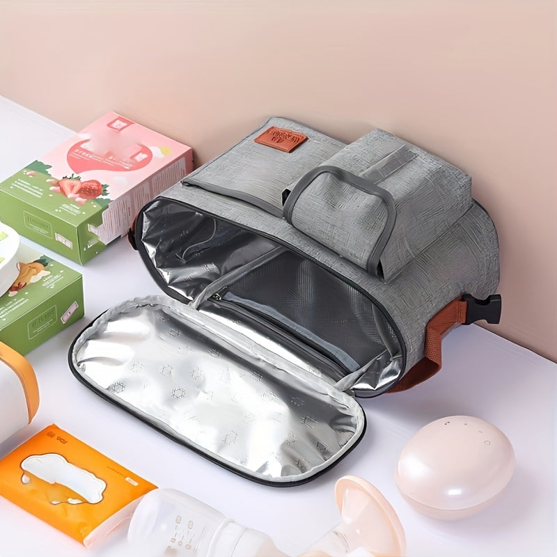 Waterproof Insulation Stroller Caddy Hanging Bag for Mom