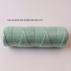 50m 3mm Cotton Thread Sewing Home Decoration DIY Holiday Woven Rope