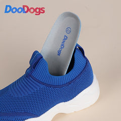 DooDogs Boys Casual Knit Sock Shoes Lightweight Slip on Sneakers