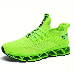 Mesh Breathable Low Top Chunky Sneakers Comfortable Solid Running Shoes