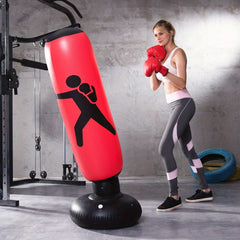 Adult Inflatable Vertical Boxing Tumbler Toy 1.6m