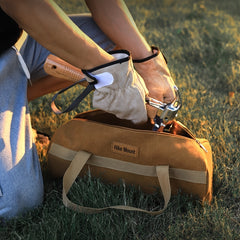Portable Camping Equipment Kit with Ground Nail Bag and Storage Bags