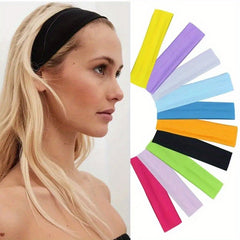 Adjustable Elastic Hair Bands Non Slip Headbands for Workout