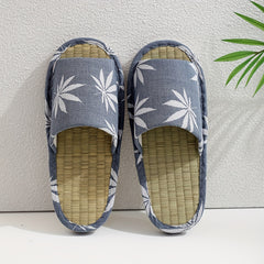 Men's Open Toe House Slippers Anti-Skid Indoor Shoes