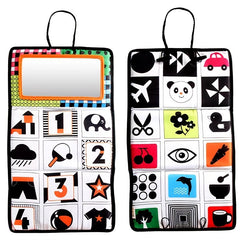 Sit and See Safari Floor Mirror - Newborn Baby Toy 0-36 Months