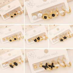 Eyes Love Heart Earrings Set - Cute and Stylish Jewelry Gift