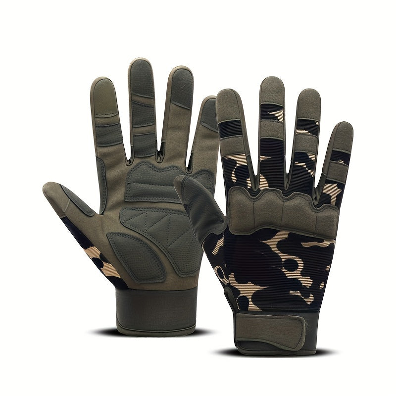 Tactical Touchscreen Gloves for Outdoor Sports