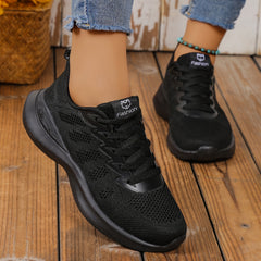 Women's Outdoor Sports Style Shoelaces Running Shoes Non slip Sneakers