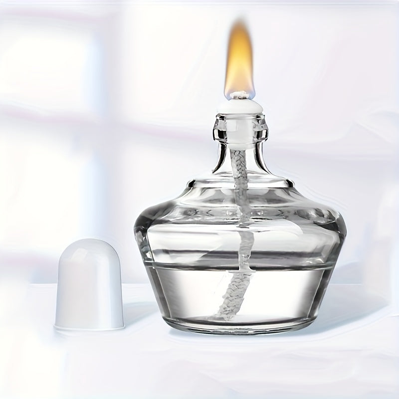 Glass Alcohol Lamp 150mL + 5 Replacement Wicks Lab School Chemical Heating