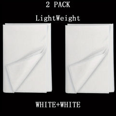 2pcs Iron On Fusible Interfacing Non Woven Lightweight Apparel Interfacing
