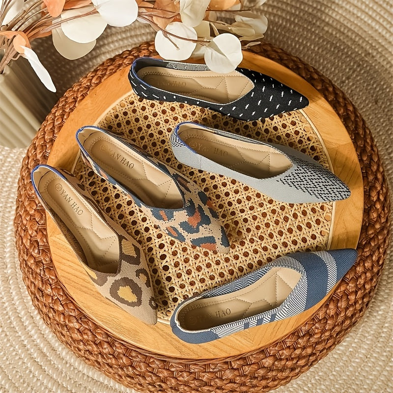 Women's Pointed Toe Slip-on Flat Shoes