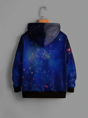3D Strawberry Print Kid's Hoodie Unisex Pullover Casual Hooded Long Sleeve Top
