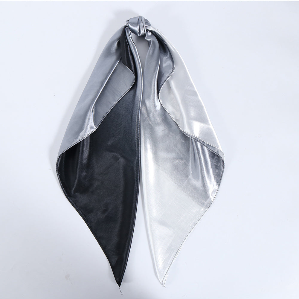 Gradient Silk Scarf Large Square Scarf 90x90cm