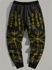 Men's Mythical Symbol Graphic Sweatpants Joggers For Outdoor