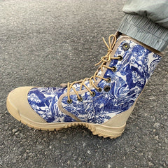 Men's Graffiti Style High Top Boots
