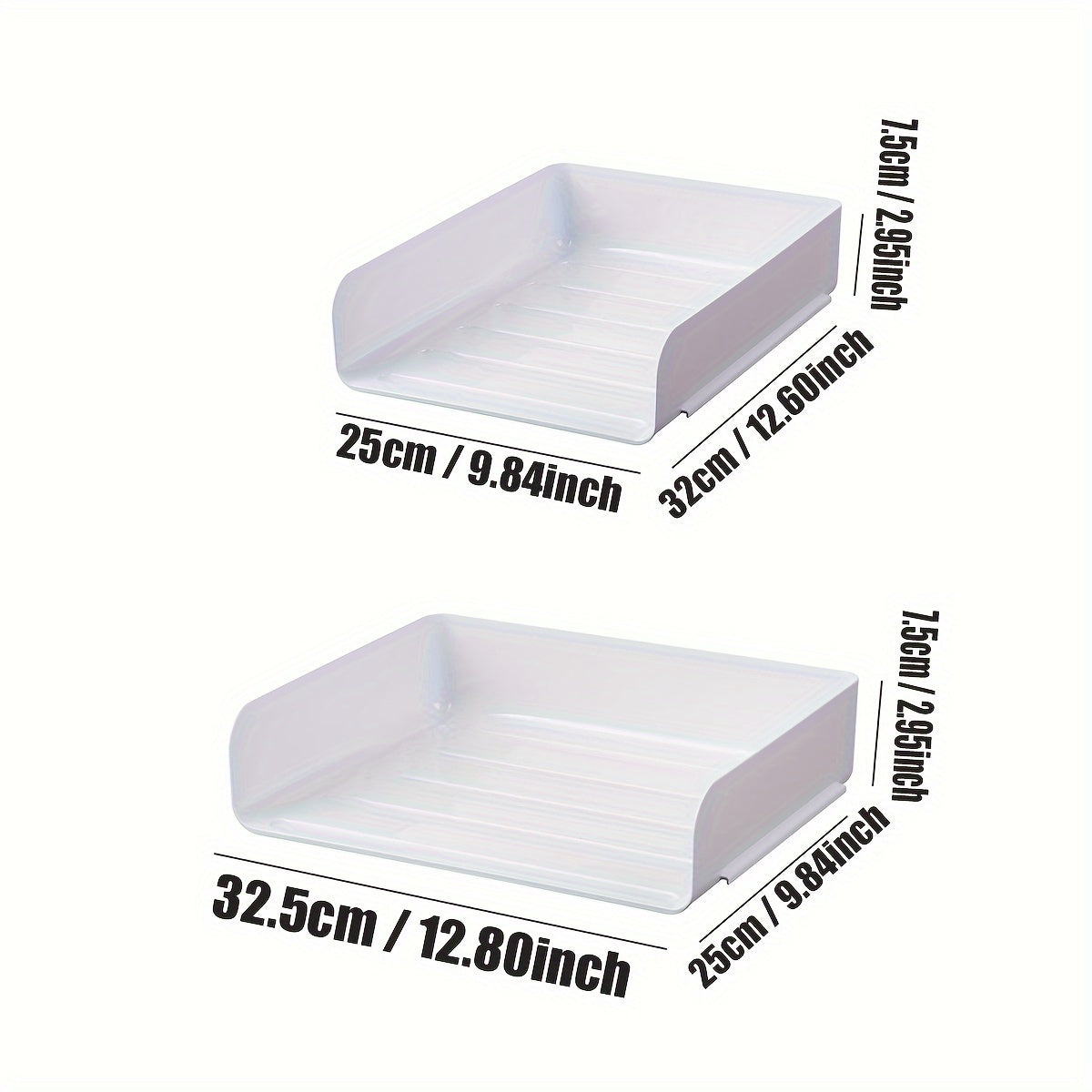 Stackable Office Supplies Storage Boxes