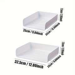 Stackable Office Supplies Storage Boxes