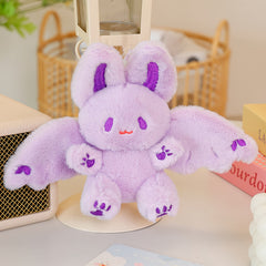 Halloween Bat Plush Toy Realistic Bunny Purple Soft Plush Decor