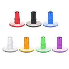 4pcs Aluminum Alloy Bike Valve Covers Dust Dirt Protection
