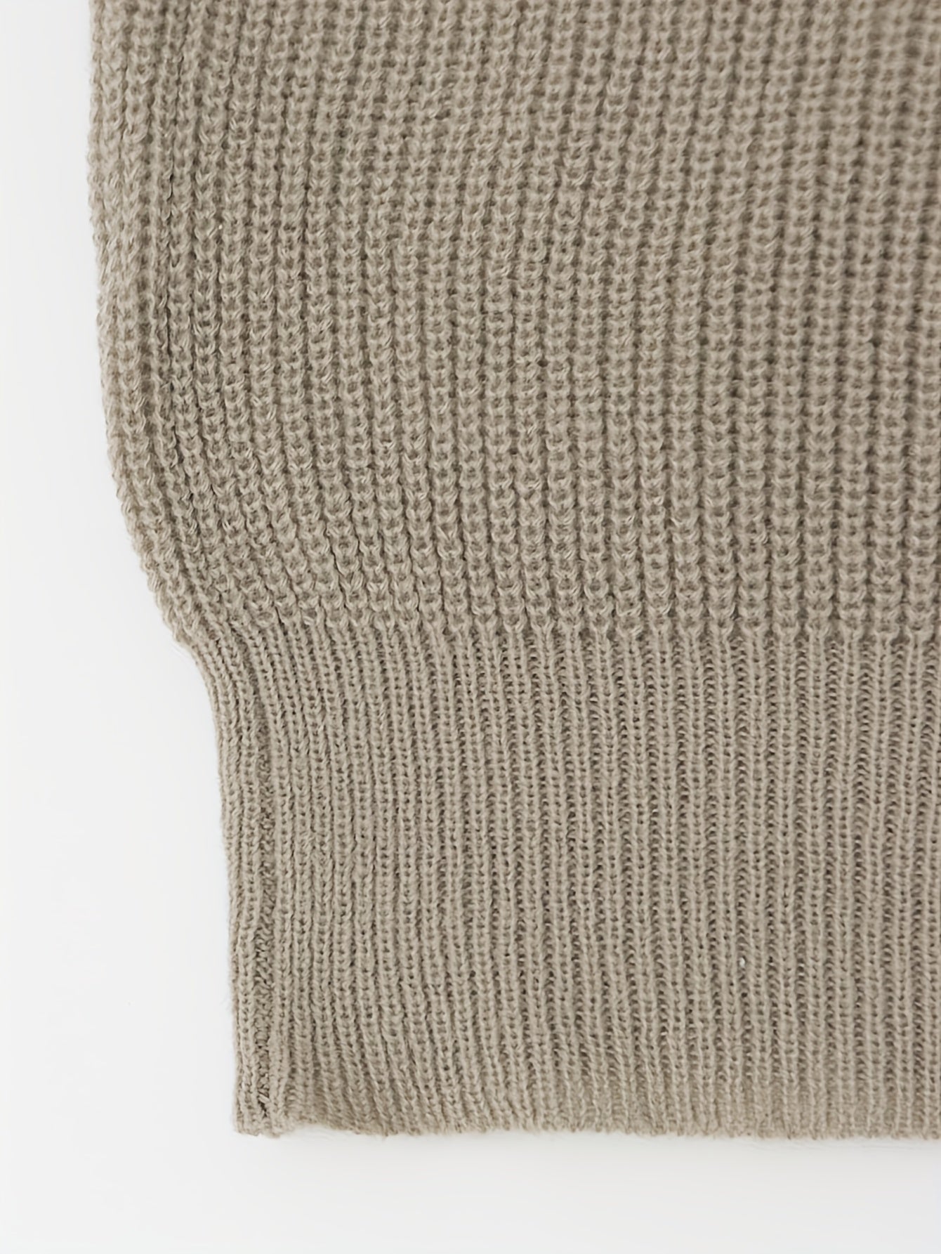 Solid Long Sleeve Open Front Cardigan