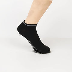 Breathable Non-Slip Yoga Ankle Socks for Women