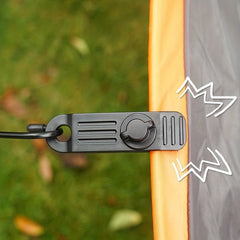 Windproof Plastic Clips for Outdoor Tent Awning Sun Shelter - Pack of 10
