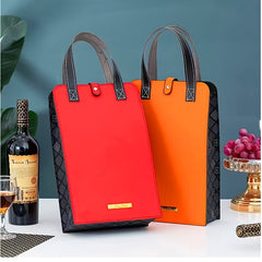 1pc Red Wine Bag Two Pack Red Wine Tote Bag Wine Packaging
