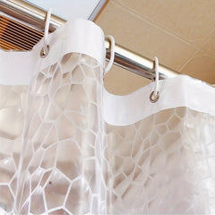 PEVA Clear Shower Curtain Waterproof 180x180cm