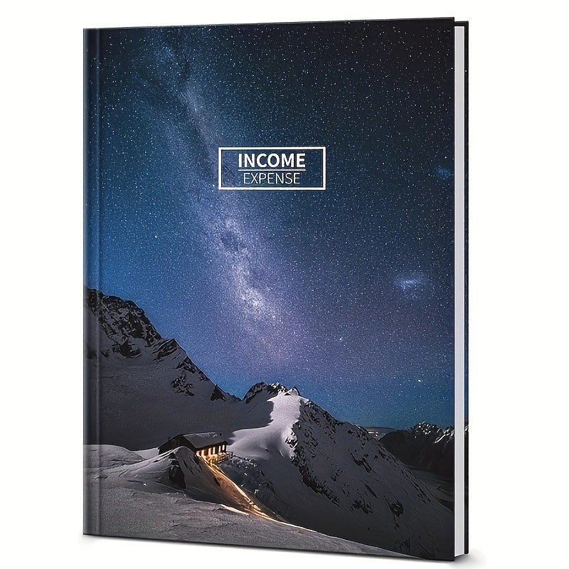 Income & Expense Tracker Hardcover Ledger Book for Small Business