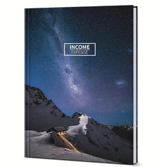 Income & Expense Tracker Hardcover Ledger Book for Small Business