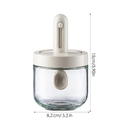 Leak-proof Seasoning Jar Spice Organizer with Spoon