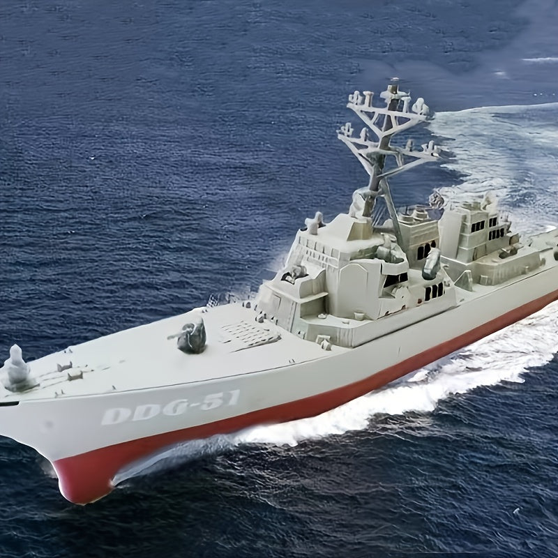Missile Model Toys Static Finished Warship Model Destroyer Decoration