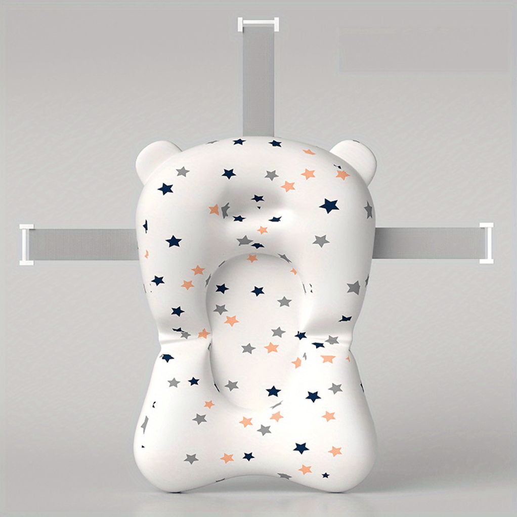 Newborn Baby Bath Seat Support - Soft Anti-Slip Bath Pad