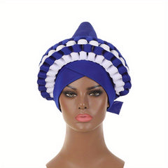 Double Braided Turban Cap Beanie Elastic Bonnet Head Wrap Hijab Hat Women