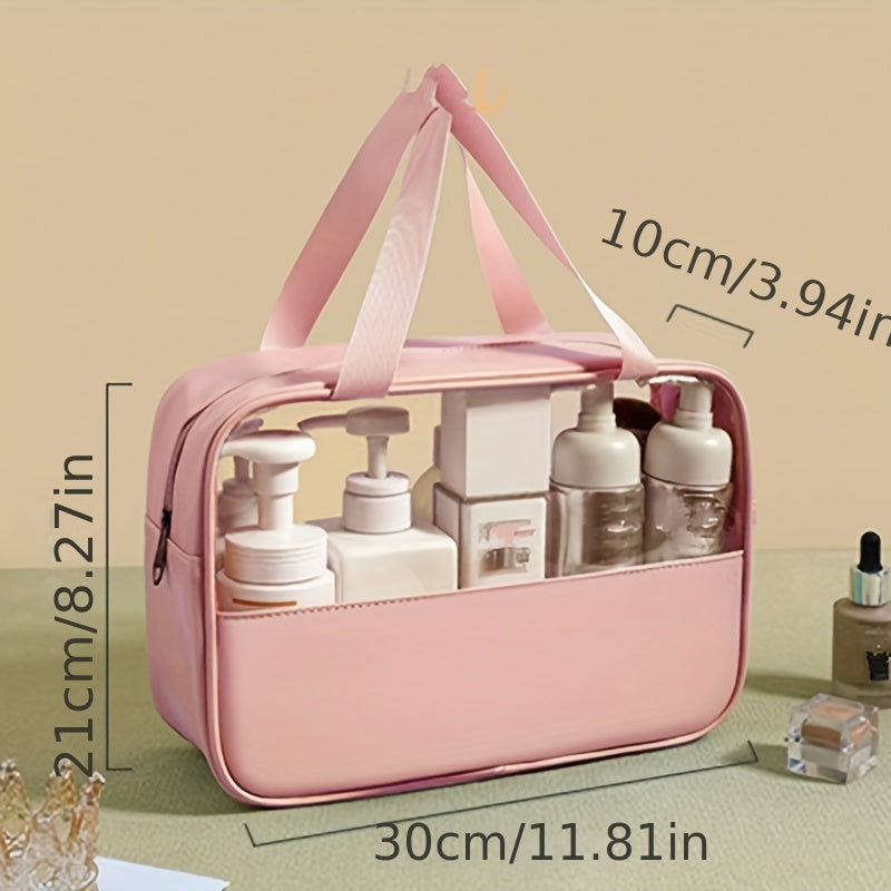 Clear Travel Makeup Bag Waterproof Cosmetic Container