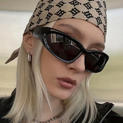 Wrap Around Sunglasses Y2K Style Eyewear UV Blocking